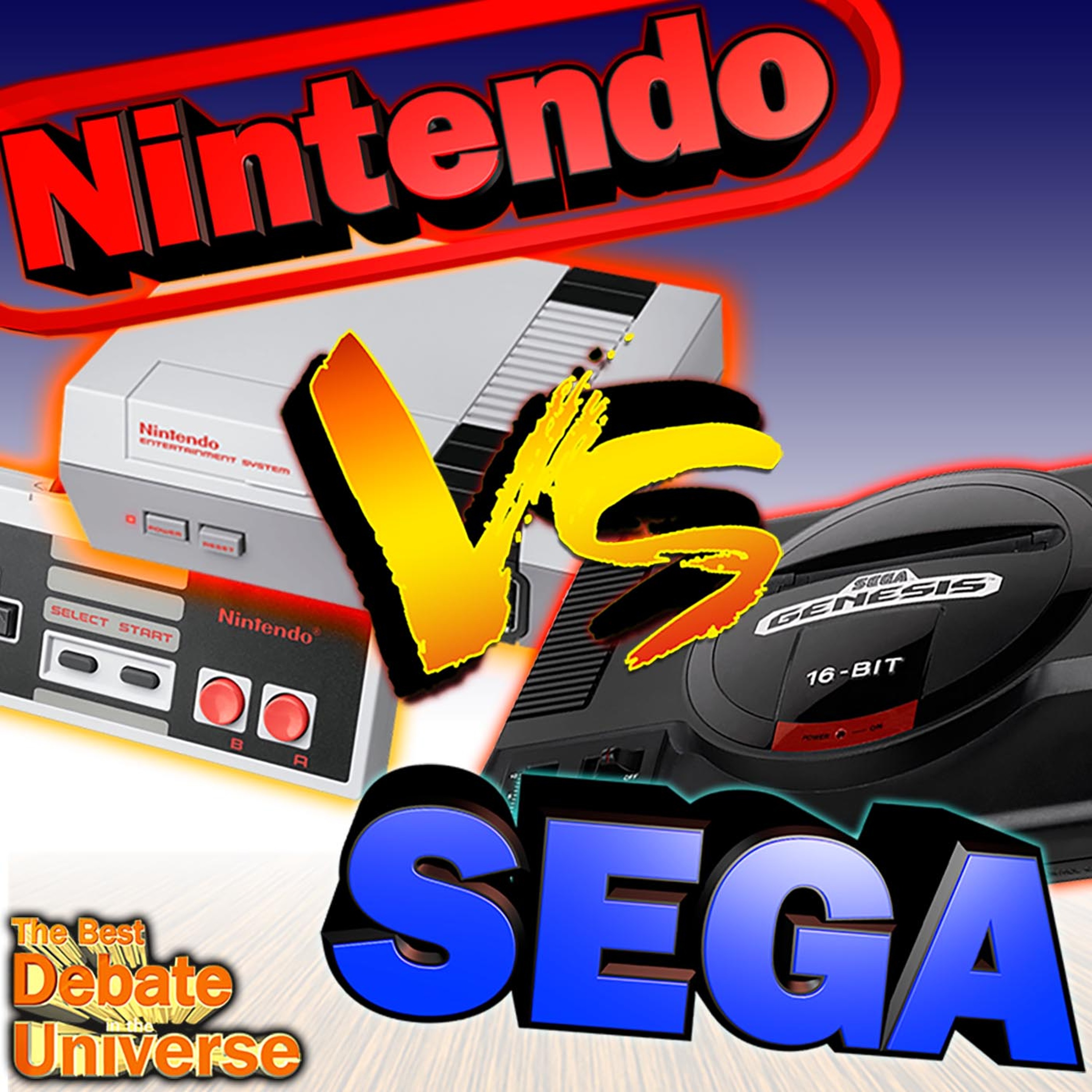 #25 - Kirk Wilcox, Sega vs Nintendo, Hamilton, Rucka, Santa Splat, Trump Cups episode artwork
