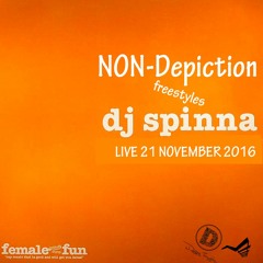Non Depiction FREESTYLES DJ SPINNA - Sonic Smash Vol. 2