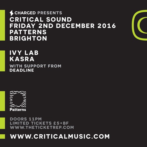 promo mix for critical sound - brighton