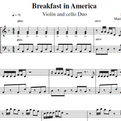 Breakfast In America - Supertramp - String Duet (preview)