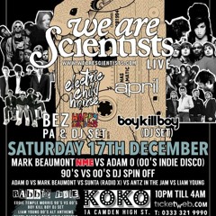 90s Vs 00s Live mix by eddyTM for White Rabbit Christmas Ball 17 Dec at Koko