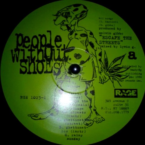 people without shoes