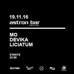 Mo@Astron Bar (19.11.2016)