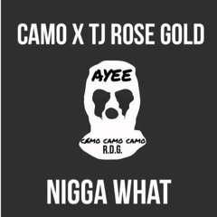 Nigga What x Tj Rose Gold x CAMO