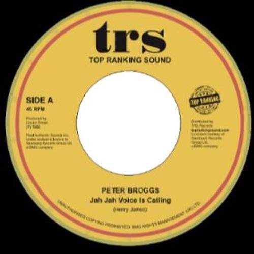 PETER BROGGS - Jah Jah Voice Is Calling