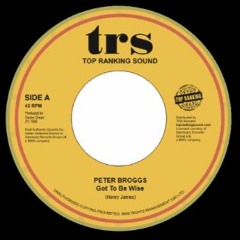 PETER BROGGS - Got To Be Wise