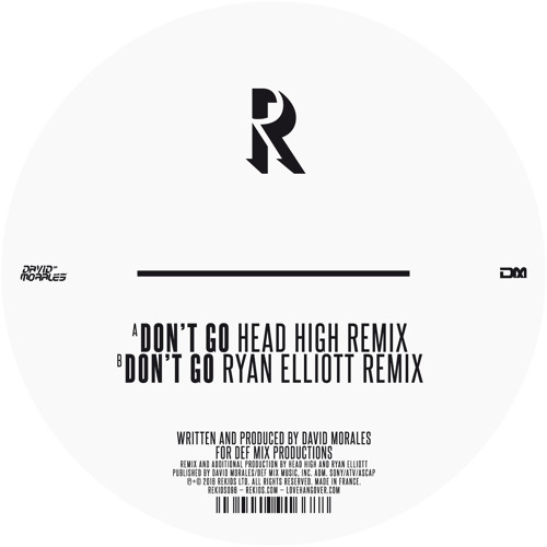 Premiere: David Morales 'Don't Go' (Head High Remix)
