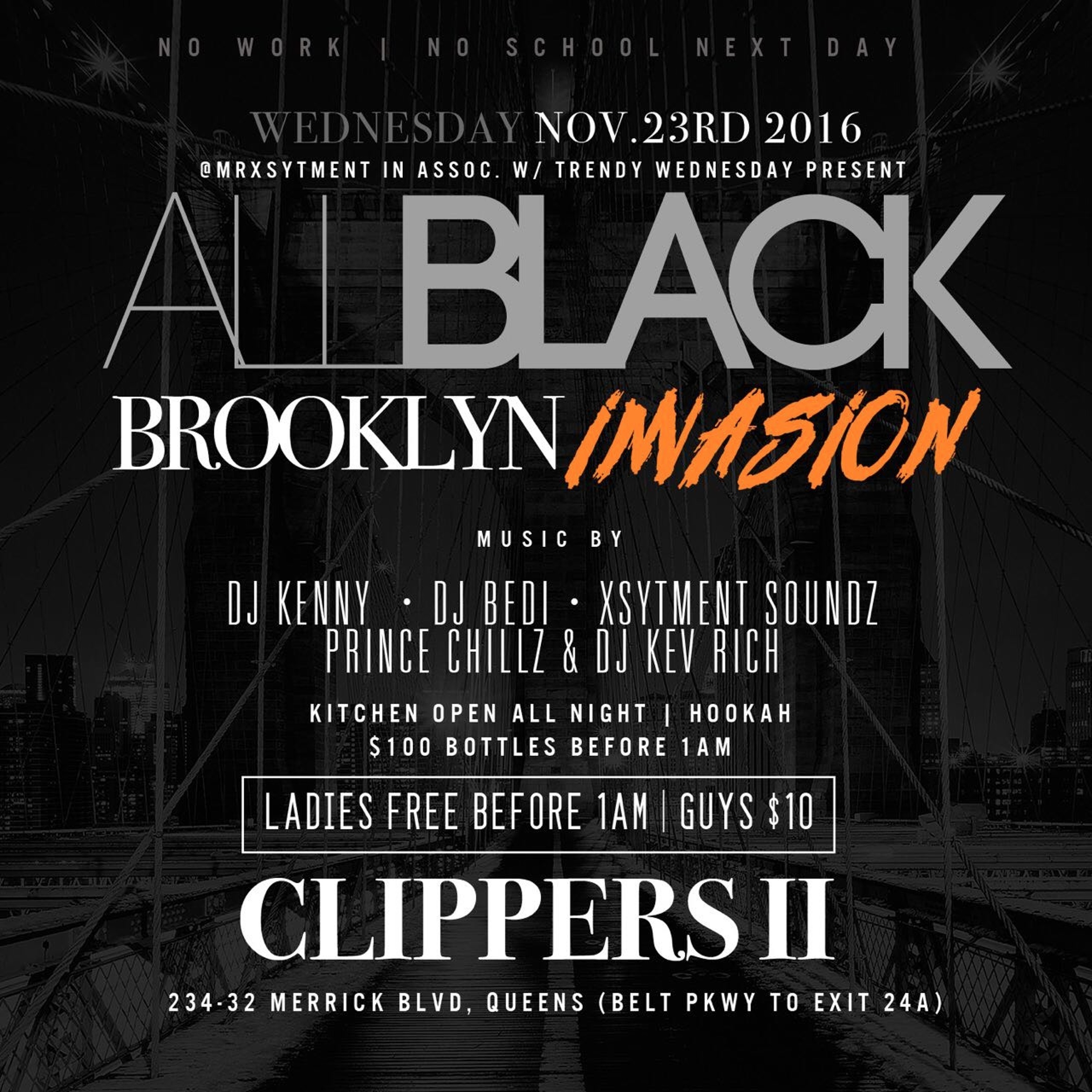 TRENDY WEDNESDAYS BK INVASION Feat. DJ Kenny / Kev Rich / Prince Chiillz / Dj Bedi episode artwork