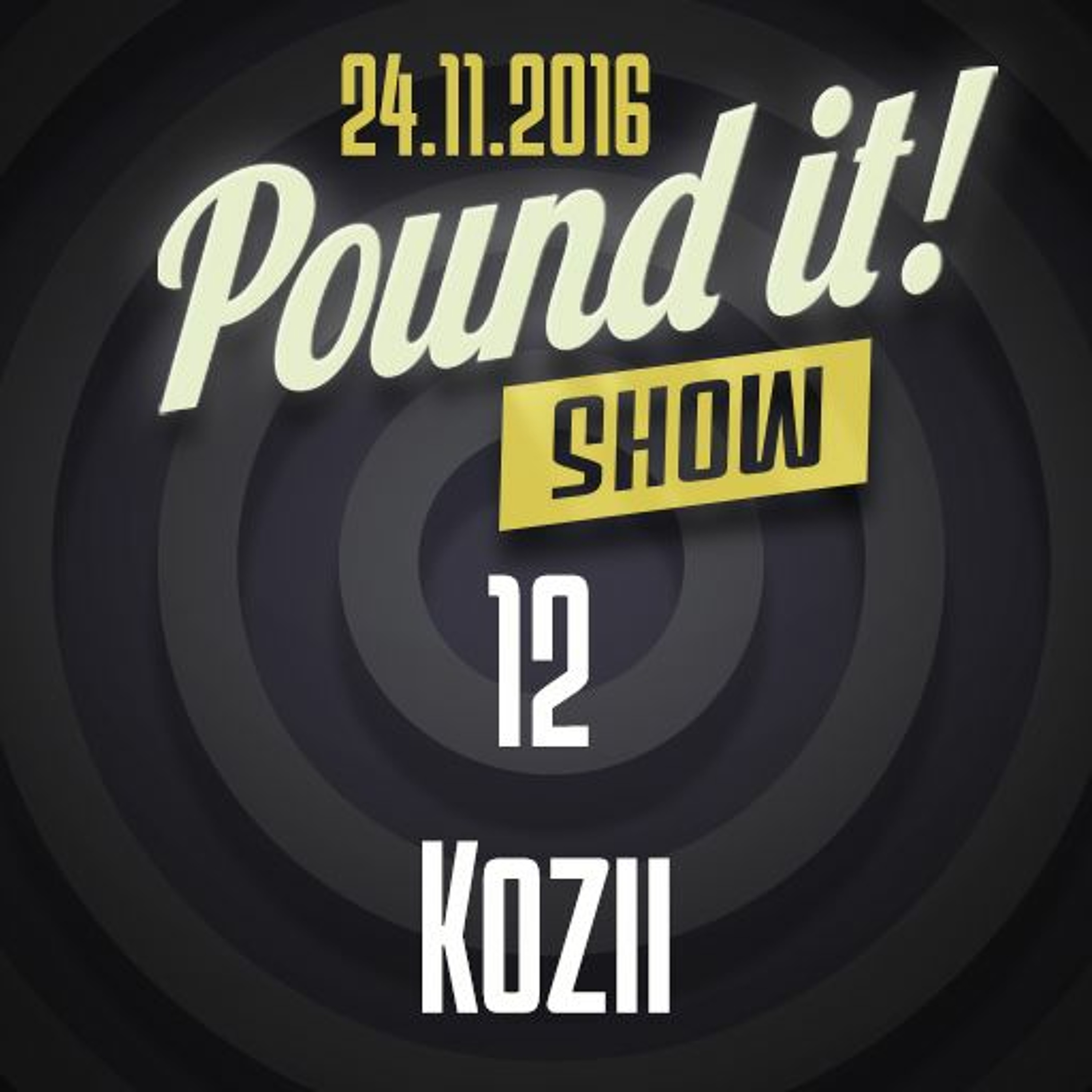 Kozii - Pound it! Show #12 episode artwork
