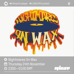 Rinse FM Podcast - Nightmares On Wax - 24th November 2016