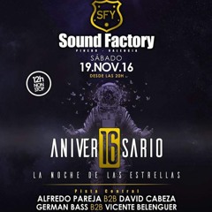 16 ANIVERSARIO SOUND FACTORY MATINAL