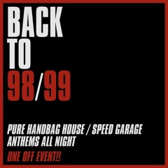 Back to 98/99 - Promo Mix One - Handbag House & Club Classics