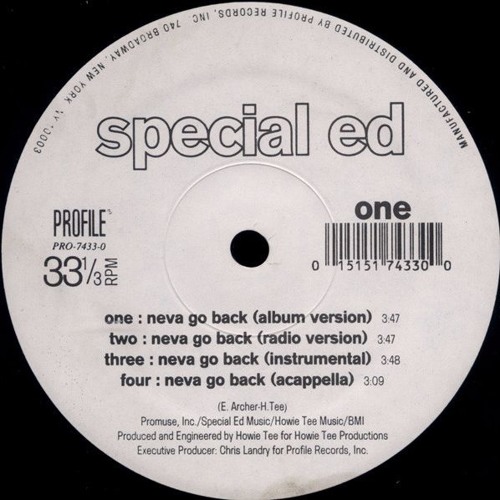 Special Ed - Neva Go Back (8cee Remix)