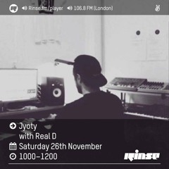 Rinse FM Podcast - Jyoty w/ Real D & Fall Up - 26th November 2016