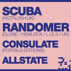 allstate - warming up for Scuba & Randomer (Geisha Bar 25 November 2016)
