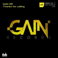 Gabi 2B - Thanks For Calling (Original Mix)