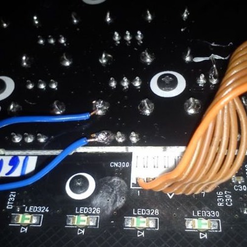 The lonesome resistor on the circuit board of a spacehips airborne computer