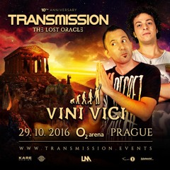 Vini Vici - Live @ Transmission 'The Lost Oracle' 29.10.2016 Prague