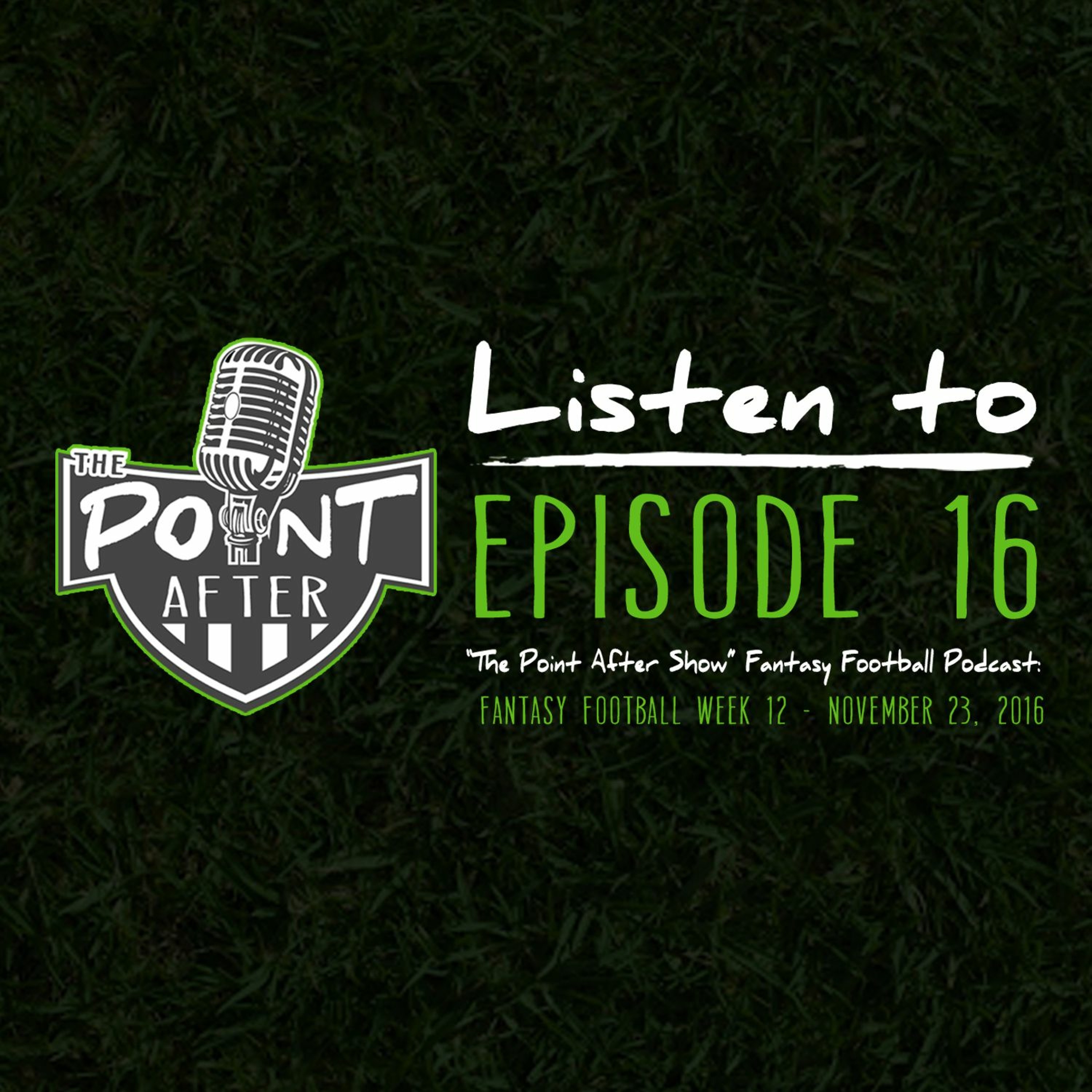 Episode 16 - Black Friday Special: Week 12 Fantasy Football episode artwork