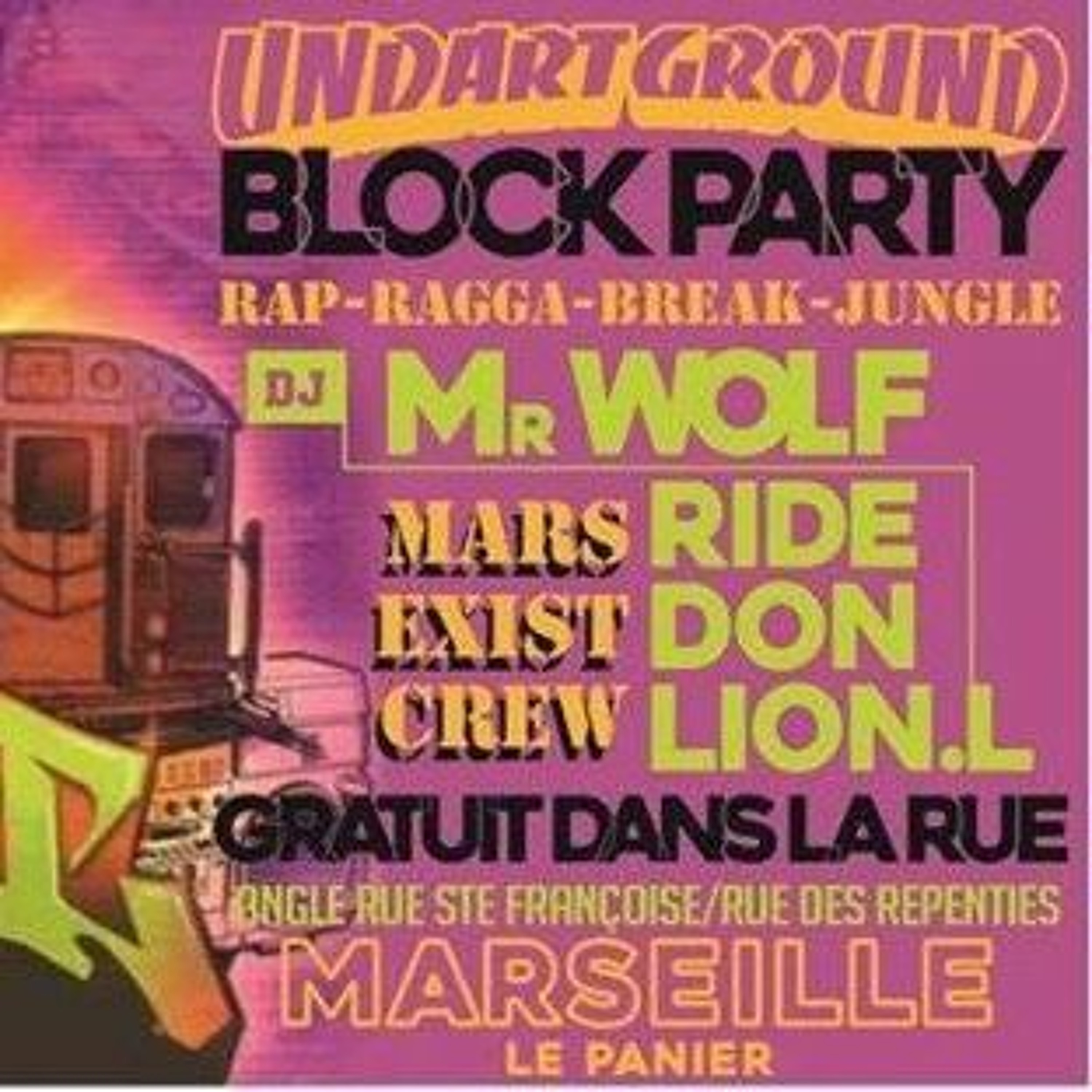 DJ Lion L - Superflux - preview jamalski night in the street no MC version 09_2016 Mars Radio DNB episode artwork