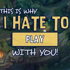 Instalok - Hate To Play With You (The Weeknd - Can't Feel My Face PARODY)