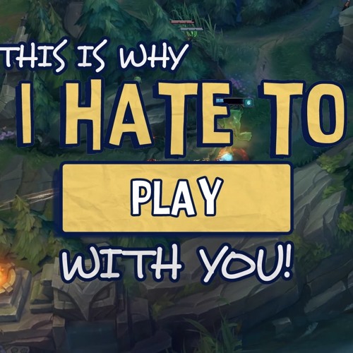 Instalok - Hate To Play With You (The Weeknd - Can't Feel My Face PARODY)