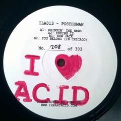 PREMIERE: Posthuman - New Jack [I Love Acid]
