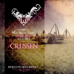 Crussen - White Ocean Sunset - Burning Man 2016