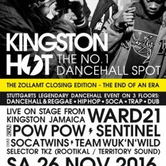 Sentinel, Pow Pow, Ward 21 & Team Wuk´n´Wild live at Kingston Hot, Stuttgart, Germany 11.2016