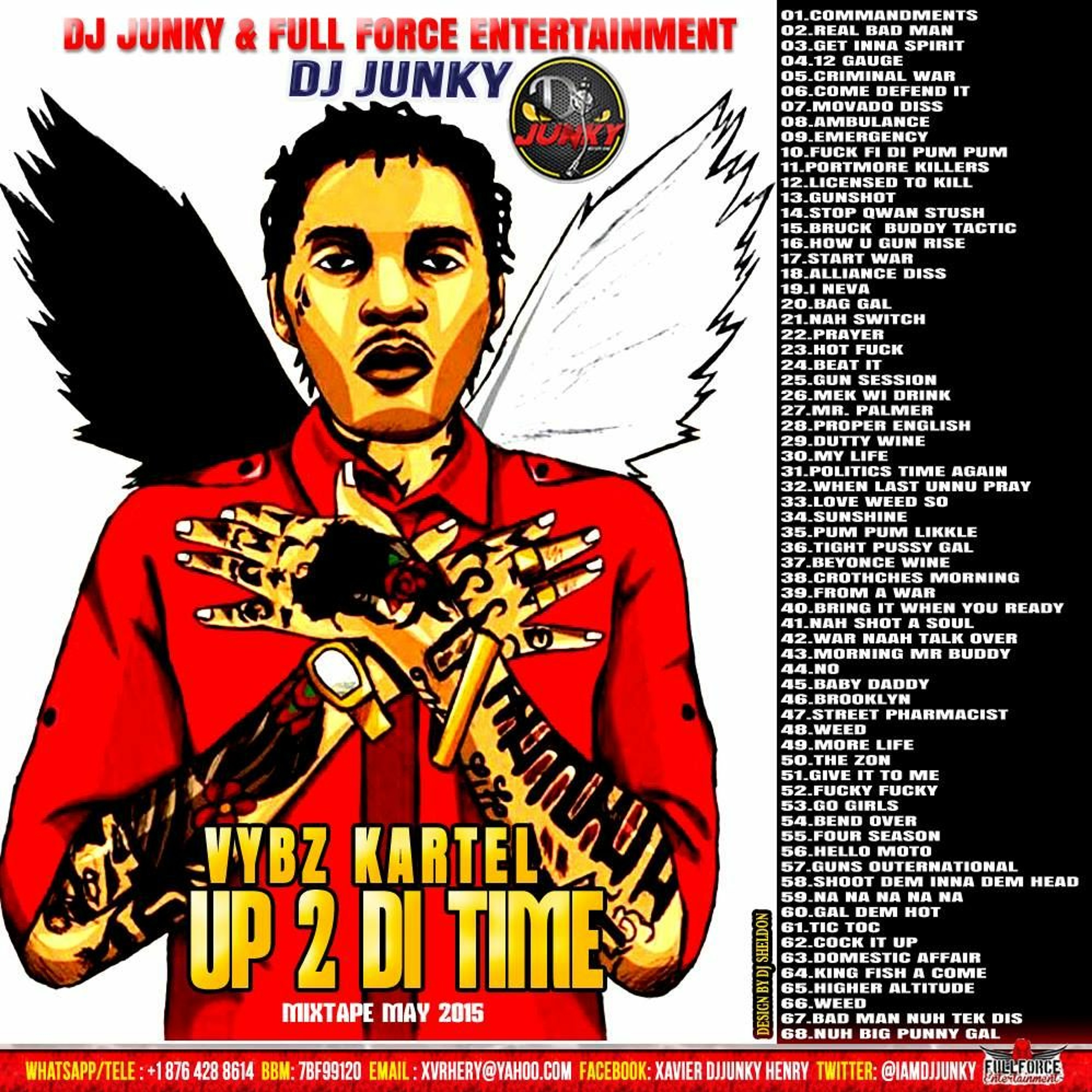 DJJUNKY - VYBZ KARTEL UP 2 DI TIME MIXTAPE episode artwork
