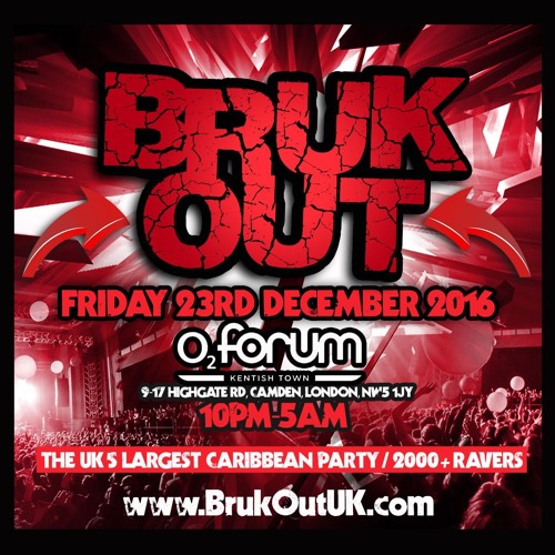 BRUK OUT - Fri 23rd Dec - OFFICIAL MIX (Mixed by DJ Nate)