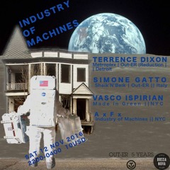 Simone Gatto - Dj Set @ Out-ER 5 Years Anniversary - Industry of Machines - NYC