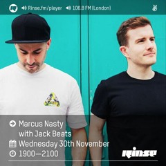 Rinse FM - Marcus Nasty w/ Jack Beats - 30th November 2016