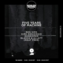 Ben Sims Boiler Room London DJ Set