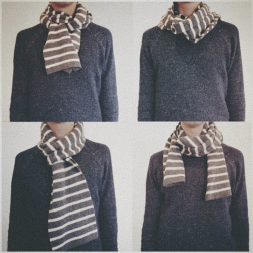 how to tie a scarf