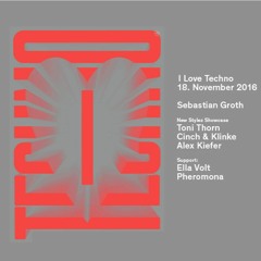 @ I Love Techno w/Sebastian Groth - Technodisco, Wetzlar - Nov 2016