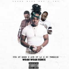 Woah Woah Remix x Pc Tweezie x 5th St Bree