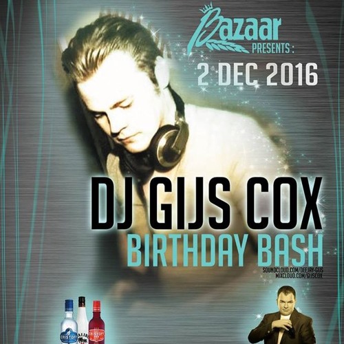 Gijs Cox' 26th Birthday Mixtape