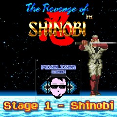 The Revenge of Shinobi - Stage 1 Shinobi - Sega Mega Drive - Pixelizer REMIX