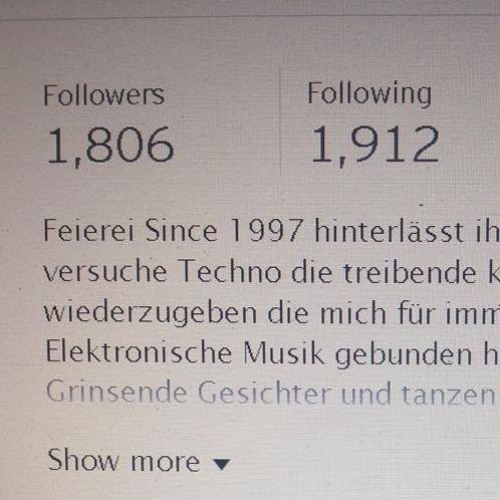 Danke für das unglaubliche Feedback 1800 Follower ! <3 <3 <3
