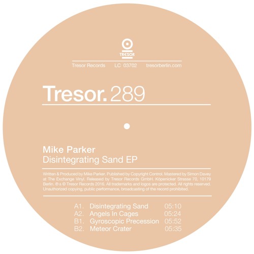 A1. Mike Parker – Disintegrating Sand