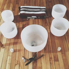 for your heart // crystal singing bowls