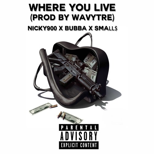 1700Bubba X SMALL$ - Where You Live FT Nicky900 ( PROD BY WAVYTRE )