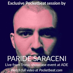 Techno DJ Paride Saraceni in the mix with top techno songs - Listen full set at Pocketbeat
