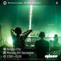 Gorgon City - Rinse FM - 5th December 2016