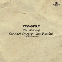 Exclusive Premiere: Patrik Berg - Schakal (Macromism Remix) - THE PLOTmusic