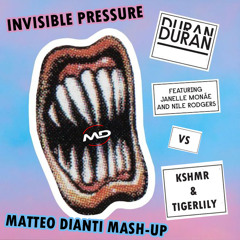 Duran Duran, J.Monáe & N.Rodgers vs KSHMR & Tigerlily - Invisible Pressure (Matteo Dianti Mash-Up)