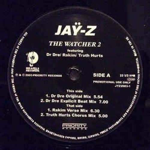 JAY-Z - The Watcher 2 (feat. Dr. Dre, Rakim & Truth Hurts)