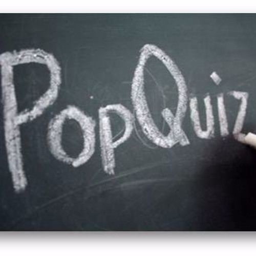 How to Rap pt. 6(Pop Quiz)