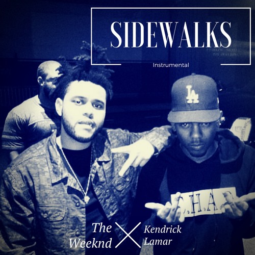 Stream The Weeknd Ft. Kendrick Lamar - Sidewalks (Instrumental / Karaoke)  FREE DL by Industry Instrumentals | Listen online for free on SoundCloud